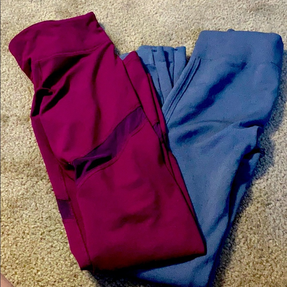 2 old navy workout leggings